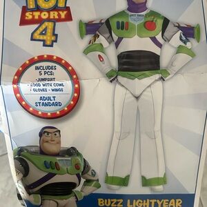 Disney Buzz Lightyear Costume - White, Green, Purple